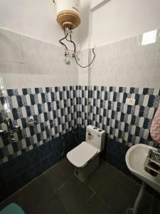 ランズドーンにあるDream Land Homestayのトイレと洗面台付きのバスルーム