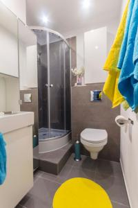 Kúpeľňa v ubytovaní Apartamenty Startowa Gdańsk