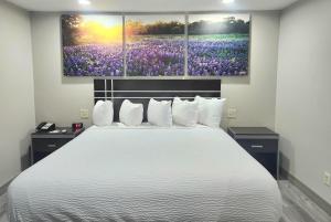 Postel nebo postele na pokoji v ubytování Days Inn by Wyndham Baytown TX