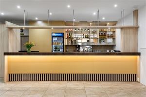 Lounge nebo bar v ubytování Hotel Šariš