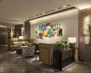 Зона вітальні в Hyatt Centric Victoria Harbour