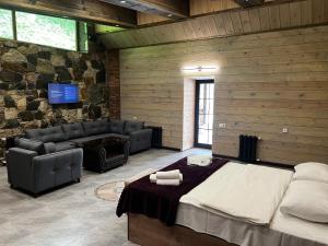 Posezení v ubytování Balkonchik GuestHouse