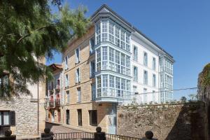 Budynek, w którym mieści się apartament