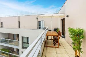 Μπαλκόνι ή βεράντα στο Le Levant - Appartement neuf - 1 chambre - Terrasse