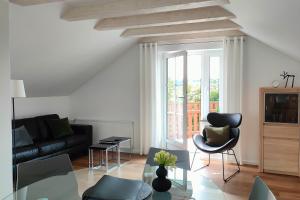 Posezení v ubytování Ferienwohnung Wahl