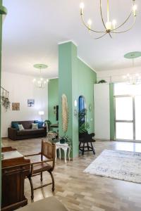 Χώρος καθιστικού στο LA TANA DEL LUPO Vintage Loft