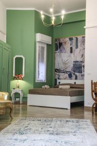 Χώρος καθιστικού στο LA TANA DEL LUPO Vintage Loft