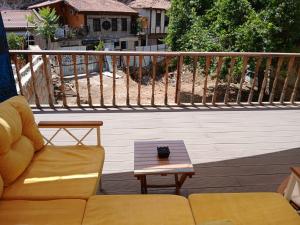 A balcony or terrace at The Little Prince Boutique Otel