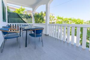 Balkón nebo terasa v ubytování Apartments Olivera