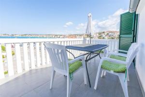 Balkón nebo terasa v ubytování Apartments Olivera