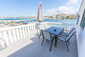 Balkón nebo terasa v ubytování Apartments Olivera