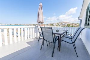 Balkón nebo terasa v ubytování Apartments Olivera