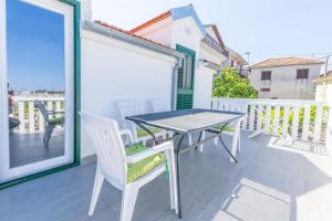 Balkón nebo terasa v ubytování Apartments Olivera