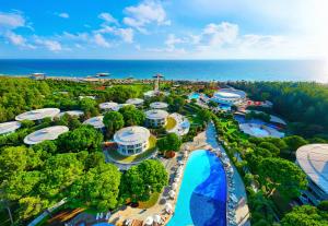 an aerial view of a resort with a pool at Calista Luxury Resort in Belek