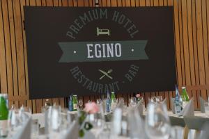 Certifikát, hodnocení, plakát nebo jiný dokument vystavený v ubytování EGINO-Premium Hotel, Restaurant & Bar