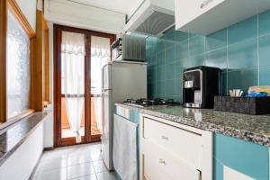 Kuchyň nebo kuchyňský kout v ubytování Su Planu haus