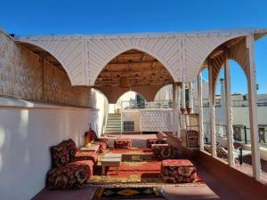 Posezení v ubytování Riad 4 Jardins & Spa