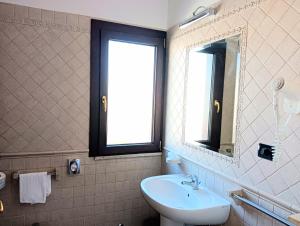 Koupelna v ubytování Hotel Riviera Fiumicino