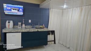 Kuchyň nebo kuchyňský kout v ubytování Royal Flat ' Hotel, unidade nº 204