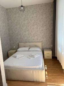 Postel nebo postele na pokoji v ubytování Hotel Old Boulvared