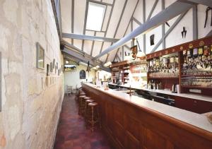 Loungen eller baren på Camping Domaine de la Brèche