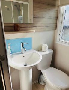 Koupelna v ubytování flamingo Land