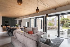 Ruang duduk di Villa Ker Jade - vue sur la mer