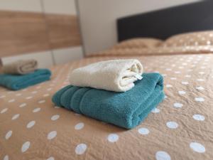 Postel nebo postele na pokoji v ubytování Apartment Sandra