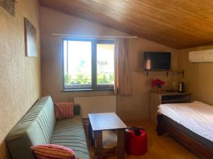 Postel nebo postele na pokoji v ubytování Hotel Prime