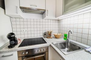 Kuchyň nebo kuchyňský kout v ubytování Apartment Tomislav