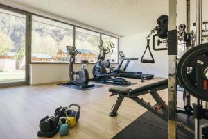 The fitness centre and/or fitness facilities at Feelfree Nature Resort