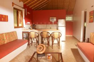 Una cocina o zona de cocina en Guille Bungalows