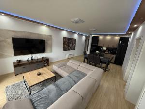 Telewizja i/lub zestaw kina domowego w obiekcie Brasic Apartman