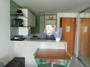 Kuchyň nebo kuchyňský kout v ubytování Carneiros Beach Resort