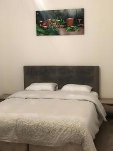 Ένα ή περισσότερα κρεβάτια σε δωμάτιο στο Bel Appartement T2