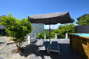 Bazén v ubytování Apartament Gina a 3 kms d Lloret de mar nebo v jeho okolí