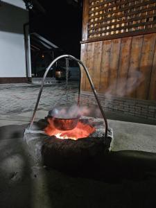 Gril dostupný pro hosty v ubytování v soukromí