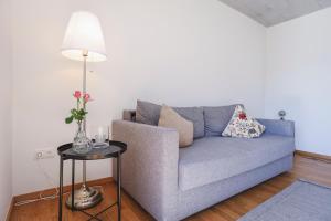 Posezení v ubytování Terrassenwohnung 6