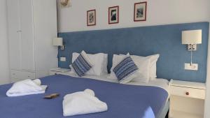Cama o camas de una habitación en Coral