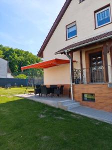 Zahrada ubytování Ferienhaus Schöne Aussicht