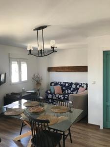 Χώρος καθιστικού στο A Castelana de Cea
