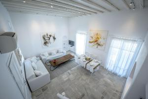 Zona de estar de Mykonos Art Villa