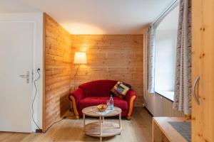 Posezení v ubytování Gasthaus Hirschen Holl