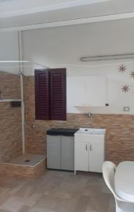 Una cocina o zona de cocina en Casa Blu