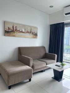 Posezení v ubytování Holiday At KLCC Mercu Summer Suites