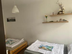 Postel nebo postele na pokoji v ubytování Ubytování Linda
