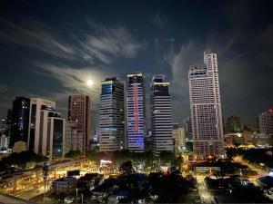 Nespecifikovaný výhled na destinaci Kuala Lumpur nebo výhled na město při pohledu z hotelu