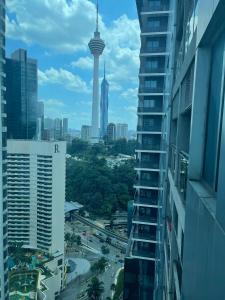 Nespecifikovaný výhled na destinaci Kuala Lumpur nebo výhled na město při pohledu z hotelu