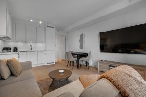 Η κουζίνα ή μικρή κουζίνα στο The Arctic Hideout