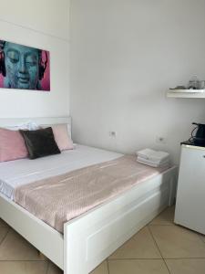 Postel nebo postele na pokoji v ubytování Spile Rooms Lukas